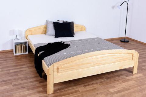 Extra lungo letto in Pino 120x220 con doghe rigide e materasso  60.62-12-220M