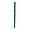 Palo per recinzioni Mod. S, Finitura: vernice verde, per recinzioni alte: 123 cm, Lunghezza: 128,5 cm, Punti di fissaggio: 7