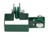 Graffa angolare per pali Mod. U, Colore: verde