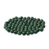 Sfere ornamentali in plastica, Colore: verde