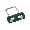 Kit per fissaggio delle staffe a U, Finitura: rivestimento verde