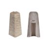 Angolo esterno per battiscopa - Modello: LILLE Effetto rovere, Misure: 60 x 17 mm, Pezzi: 2