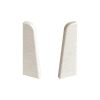 Terminali per battiscopa - Modello: LYON Effetto rovere, Misure: 60 x 17 mm, Pezzi: 2