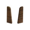 Terminali per battiscopa - Modello: PARIS Effetto rovere, Misure: 60 x 17 mm, Pezzi: 2