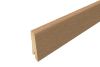 Battiscopa per pavimento laminato - Modello: LENS Effetto rovere, Lunghezza: 2400 mm, Altezza: 60 mm, Profondità: 17 mm