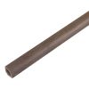 Profilo angolare tondo 2400 x 28 x 15 mm - Modello: GLUCK Effetto rovere
