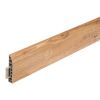 Battiscopa 2400 x 80 x 15 mm - Modello: MOZART Effetto rovere