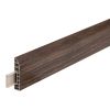 Battiscopa 2400 x 80 x 15 mm - Modello: SCHUBERT Effetto rovere