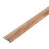 Rivestimento per gradini vinilico autoposante, 2400 x 55 x 18 mm - Modello: OFFENBACH Effetto noce