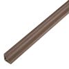 Profilo angolare concavo 2400 x 28 x 15 mm - Modello: GLUCK Effetto rovere