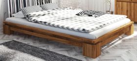 Letto singolo Tasman 02 | Rovere massello selvatico oliato | 90 x 200 cm | Design elegante e qualità premium