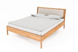 Letto matrimoniale king size Wellsford 03 | Rovere massello selvatico oliato | 180 x 200 cm | Design elegante
