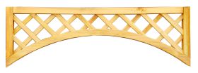 Grata superiore | SET da 7 pezzi | per gazebo Vitalba | abete rosso / pino | impregnato in autoclave | Dimensioni: 120 x 40 cm