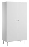 Armadio 2 ante "Airin" 04 bianco | 188 x 100 x 55 cm | Design moderno | Soft close | Ampio spazio