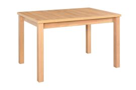 Tavolo da pranzo BAIBA rovere | 80 x 120/150 cm | Piano laminato antigraffio | Fino a 8 persone