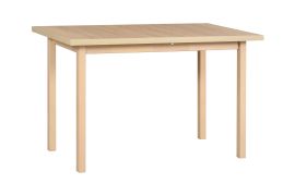 Tavolo da pranzo RUTA rovere | 70 x 120 cm | Piano laminato antigraffio | Gambe in legno robuste | Facile da abbinare