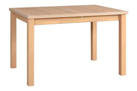 Tavolo da pranzo BAIBA rovere Sonoma | 80 x 120/150 cm | Piano laminato antigraffio | Fino a 8 persone
