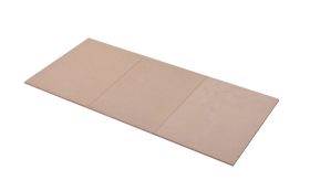 Struttura letto singolo 90 x 200 cm | Marrone elegante | Robusta in derivati del legno