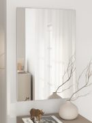 Specchio "Kraljevo" 05, color cashmere, bordi in ABS, 51 x 2 x 76,5 cm