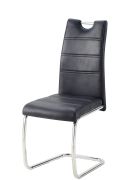 Sedia girevole Kigora 03 nera | Design moderno e raffinato | Microfibra | 99 x 41,5 x 58 cm