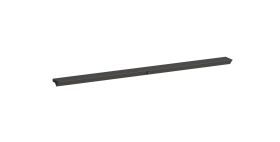 Striscia LED per armadio "Aarwangen", cromato, 2,12 W, cavo da 2 m, sensore di movimento integrato, 49 x 1 x 3 cm