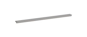 Striscia LED per armadio "Aarwangen", cromata, luce neutra, 2,12 W, cavo 2 m, controllabile con telecomando, 49 x 1 x 3 cm