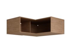 Modulo top per armadio angolare "Aarwangen", color rovere Puccini, cornice sx, 108,5 x 55 x 38,5 cm