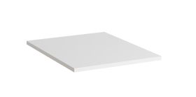 Ripiano in legno per armadio "Aarwangen", set 2 pz, bianco, 48 x 55 x 2 cm