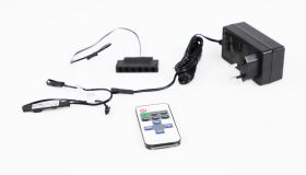 Alimentatore 36 W, nero, incl. telecomando, cavo 2 m