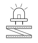 Lampada LED compatta | Bianco moderno | 5 x 20 x 3 cm | Ideale per mobili e vetrine