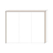 Cornice per armadio scorrevole Neiafu 95 e 96 | Eleganza cashmere | Design moderno