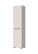 Armadio "Neiafu" 103, 5 ripiani in legno, 1 anta, molto stabile, 194 x 46 x 36 cm, Sistema "Soft-Close"