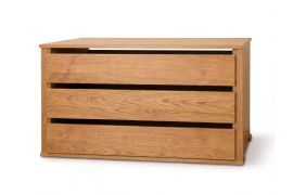 Cassetti da incasso per armadi "Guil", colore rovere, 62 x 116 x 50 cm