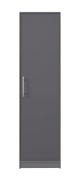 Armadio Hannut 42 antracite | 190 x 50 x 56 cm | Design moderno e compatto per camera da letto