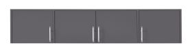 Armadio aggiuntivo Hannut 43 antracite | 40 x 200 x 56 cm | Design moderno e robusto