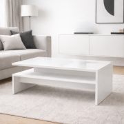 Tavolino "Polien" 5, bianco lucido, 90 x 60 x 41,4 cm