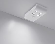 Luce LED per guardaroba Zapopan | Stile moderno | Montaggio semplice | Alluminio nero | 12V