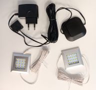 Luce LED per base TV | Illuminazione elegante | Facile installazione | Colore nero