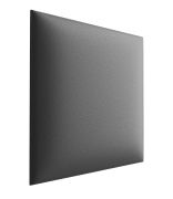 Pannelli imbottiti grigi 30 x 30 cm | Set 10 pezzi | Rivestimento similpelle elegante e pratico