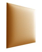 Pannelli imbottiti arancioni 30 x 30 cm | Set da 10 | Finta pelle resistente | Facili da pulire