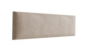 Pannelli imbottiti per tappezzeria | Set 10 pezzi | Velluto marrone chiaro | 38 x 15 cm