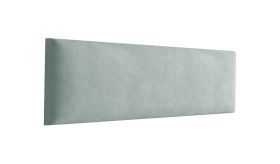 Pannelli decorativi imbottiti 10 pezzi | Verde chiaro velluto | 38 x 15 cm | Facili da pulire