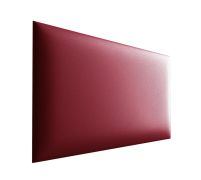 Pannelli imbottiti rossi | Set 10 pezzi | Similpelle resistente | 38 x 30 cm | Facili da pulire