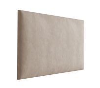 Pannelli imbottiti per tappezzeria | Set 10 pezzi | Velluto marrone chiaro | 38 x 30 cm