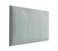 Pannelli imbottiti 38 x 30 cm | Set 10 pezzi | Velluto verde chiaro | Facili da pulire