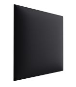 Pannelli decorativi imbottiti | Set 10 pezzi | Nero similpelle | 38 x 40 cm | Facile manutenzione