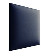 Pannelli imbottiti antracite | Set 10 pezzi | Rivestimento similpelle | 38 x 40 cm
