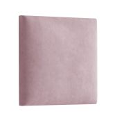 Pannelli imbottiti per tappezzeria | Set 10 pezzi | Velluto rosa | 38 x 40 cm | Protezione liquidi S.I.C.