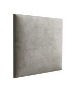 Pannelli imbottiti in velluto grigio | Set 10 pezzi | 38 x 40 cm | Eleganza e protezione per pareti e panche