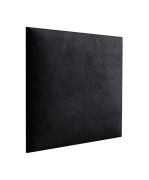 Pannelli imbottiti in velluto nero | Set 10 pezzi | 38 x 40 cm | Eleganza e protezione per pareti e panche